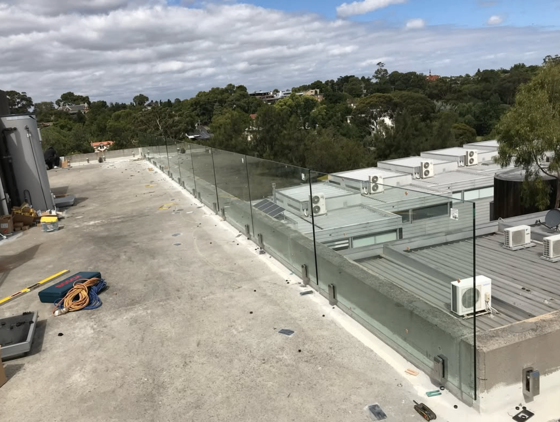 Professional metal fabrication and glazing install in Melbourne
